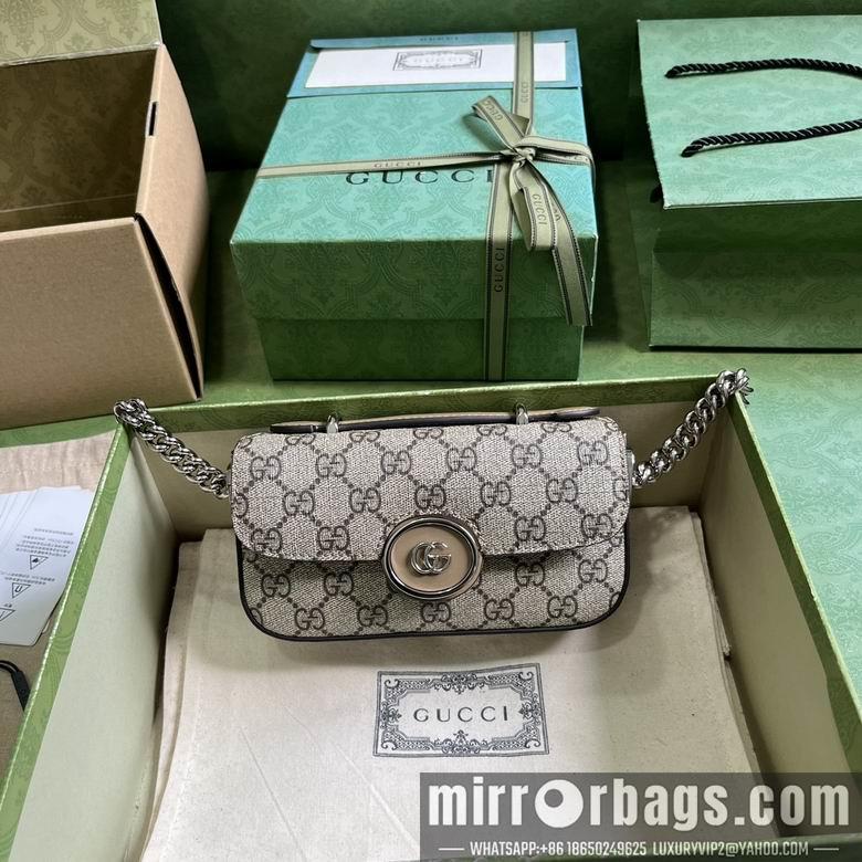 Gucci Bags 1:1 760194 10X18.5X4cm