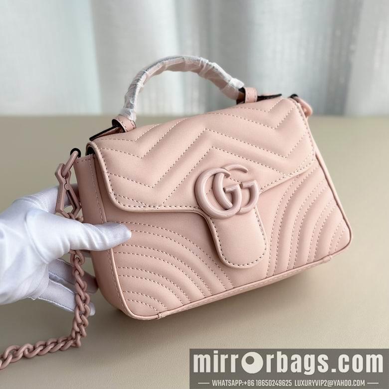 Gucci Bags 1:1 583571 21X15.5X8cm XMY 2colour