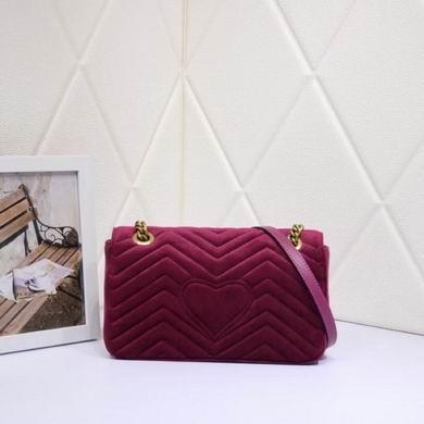 Gucci Bags 1:1 443497 26X15.5X6cm DF 4colour