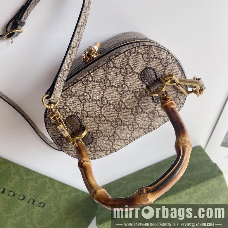 Gucci Bags 1:1 760200 15.5X13.5X4cm YG 2colour