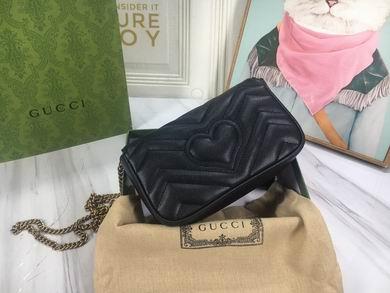 Gucci Bags 1:1 476433 16.5X10X5cm DF 2colour