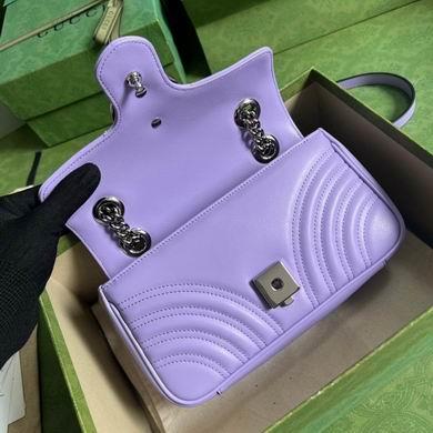 Gucci Bags 1:1 446744 23X14X6cm YG 2colour
