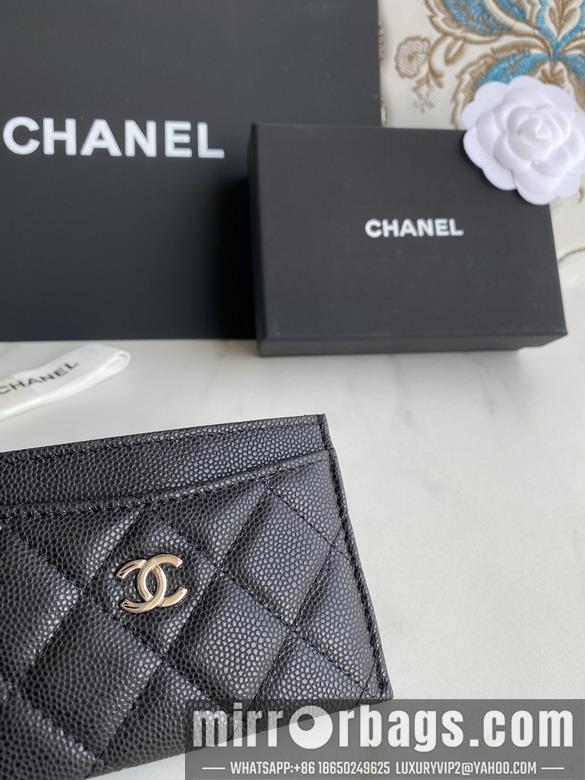 1:1 Chanel Bags AP0213 11X7.5X1cm WO black