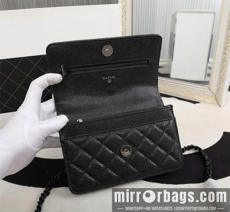 1:1 Chanel Bags 1002 12.3X19.2X3.5cm WO 2colour