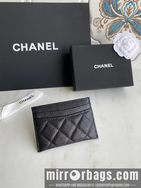 1:1 Chanel Bags AP0213 11X7.5X1cm WO black