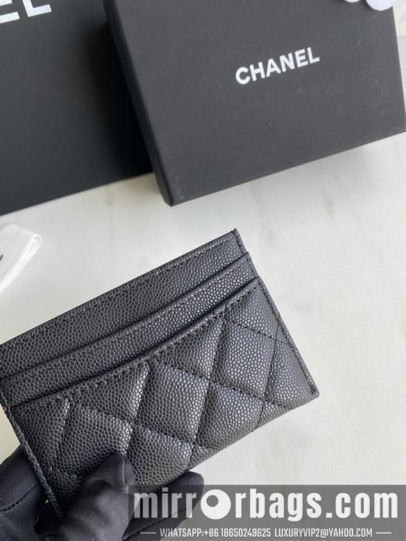 1:1 Chanel Bags AP0213 11X7.5X1cm WO black