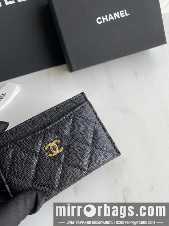 1:1 Chanel Bags AP0213 11X7.5X1cm WO black