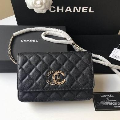 1:1 Chanel Bags 19X12.5X2.5cm 092722 YG 2colour