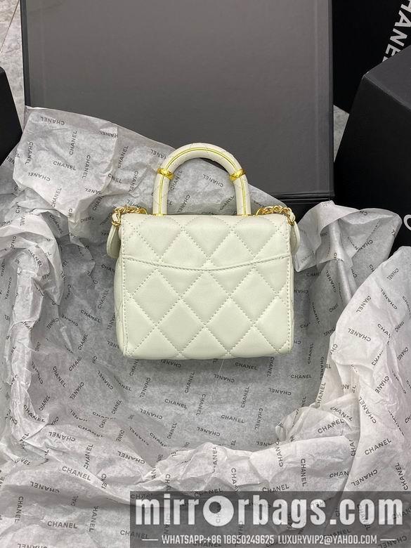 1:1 Chanel Bags 14X14X7.5cm 060112 DN 4colour
