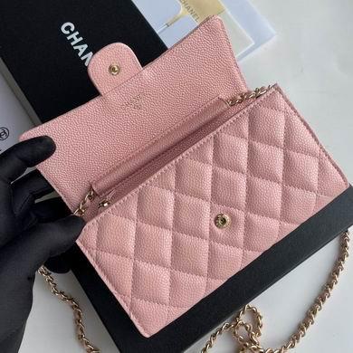 1:1 Chanel Bags A50076 18X10.5X3.5cm YG 2colour