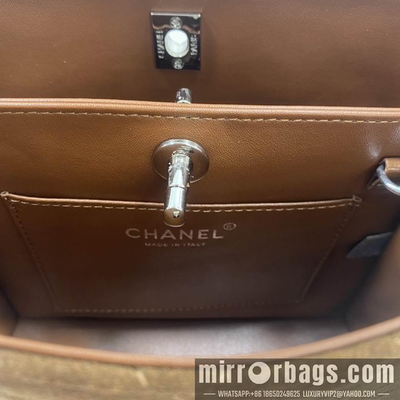 1:1 Chanel Bags 8631 17X22X9.5cm WO 2colour