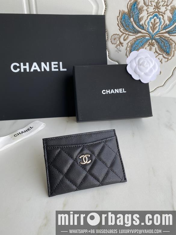 1:1 Chanel Bags AP0213 11X7.5X1cm WO black