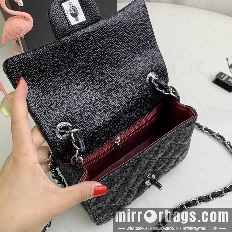 1:1 Chanel Bags 1115 18X12X6cm WO 4colour