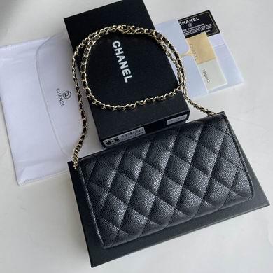 1:1 Chanel Bags A50076 18X10.5X3.5cm YG 2colour