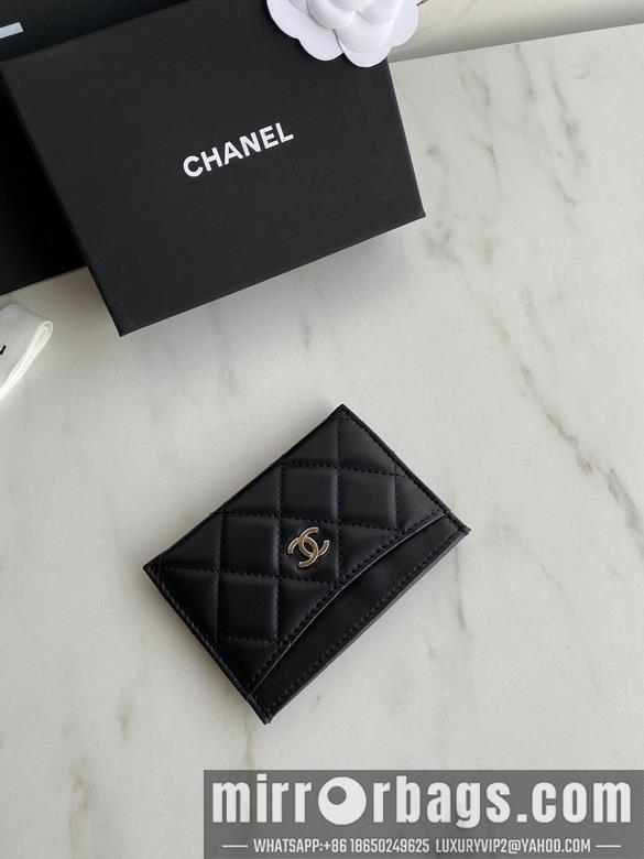 1:1 Chanel Bags AP0213 11X7.5X1cm WO black