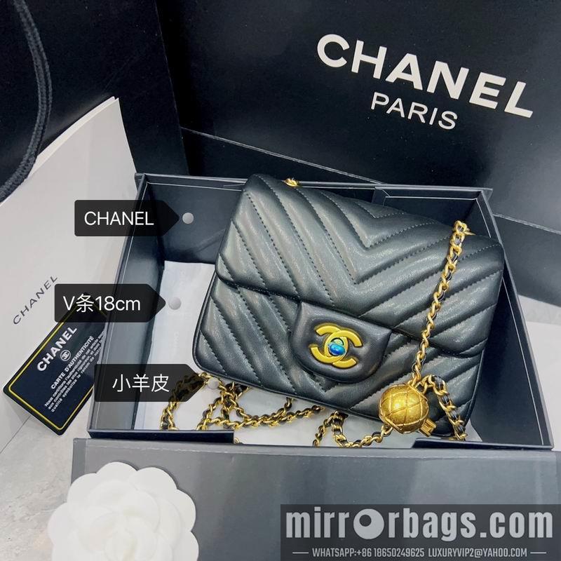 1:1 Chanel Bags Chanel 羊皮18cm CN
