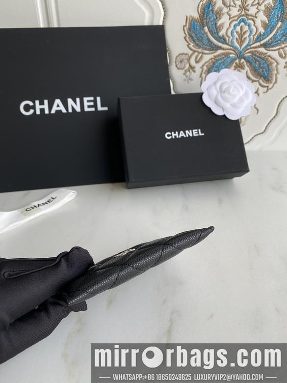 1:1 Chanel Bags AP0213 11X7.5X1cm WO black