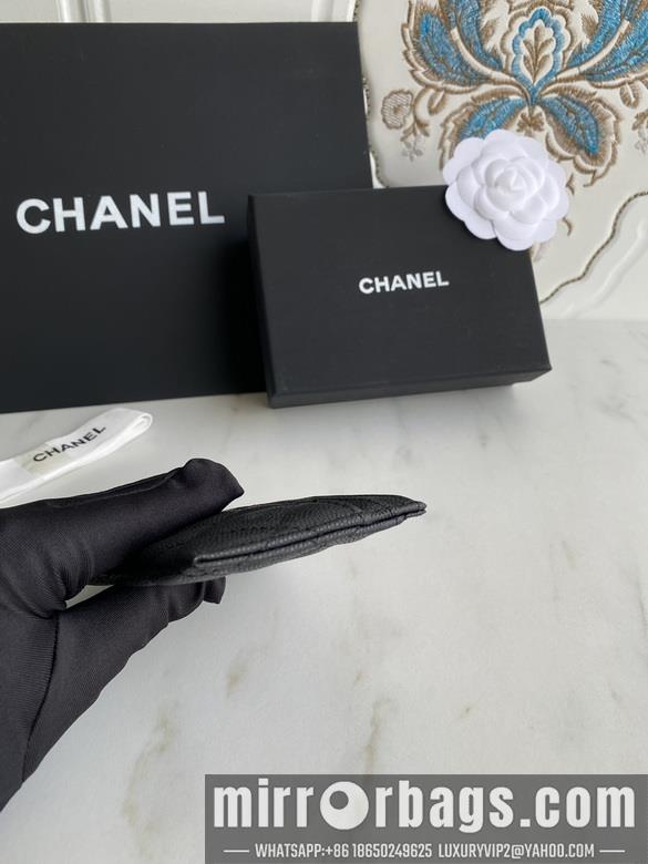 1:1 Chanel Bags AP0213 11X7.5X1cm WO black