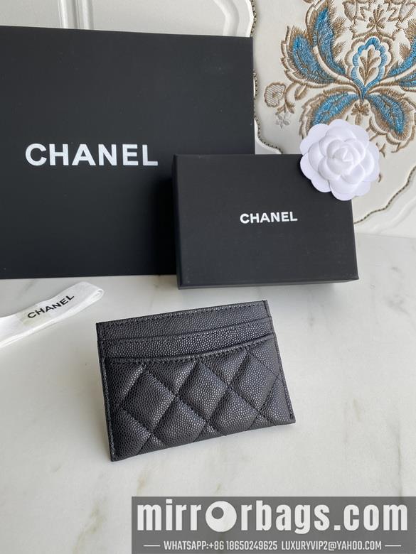 1:1 Chanel Bags AP0213 11X7.5X1cm WO black