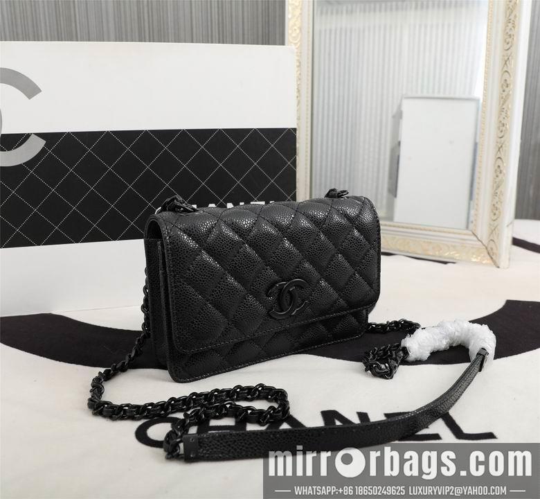 1:1 Chanel Bags 1002 12.3X19.2X3.5cm WO 2colour