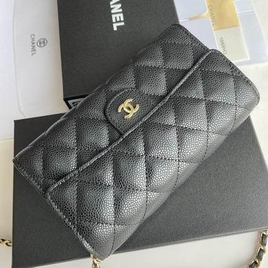 1:1 Chanel Bags A50076 18X10.5X3.5cm YG 2colour