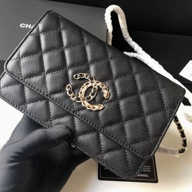 1:1 Chanel Bags 19X12.5X2.5cm 092722 YG 2colour