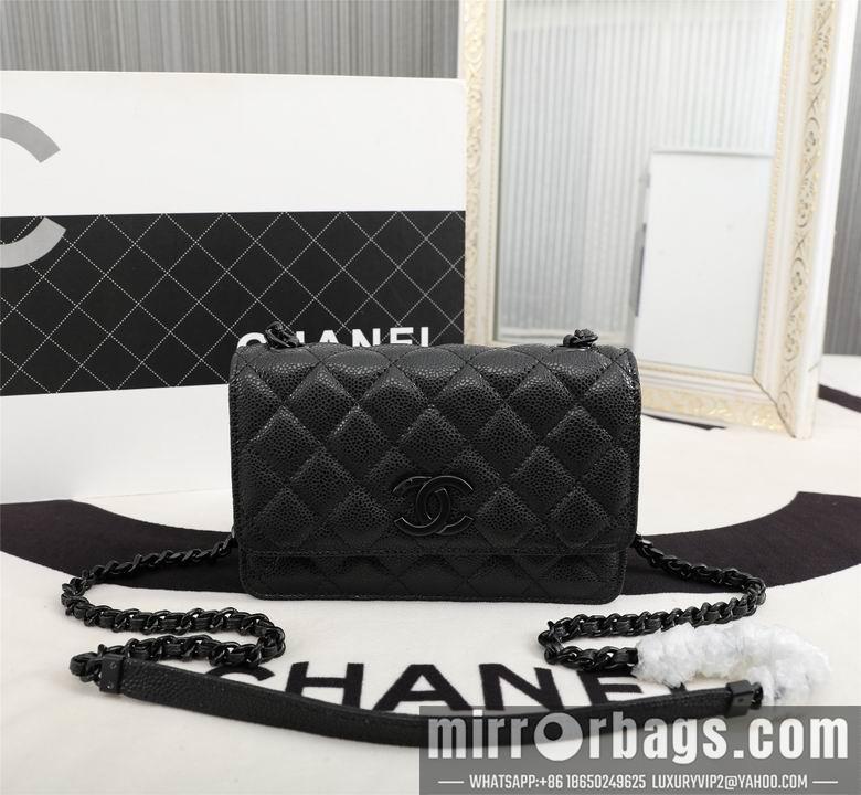 1:1 Chanel Bags 1002 12.3X19.2X3.5cm WO 2colour
