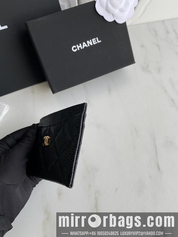 1:1 Chanel Bags AP0213 11X7.5X1cm WO black