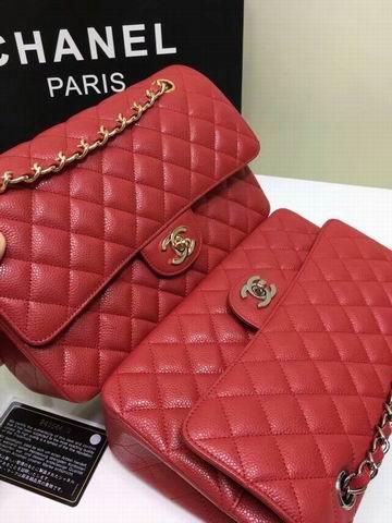 1:1 Chanel Bags 1112Caviar cowhide