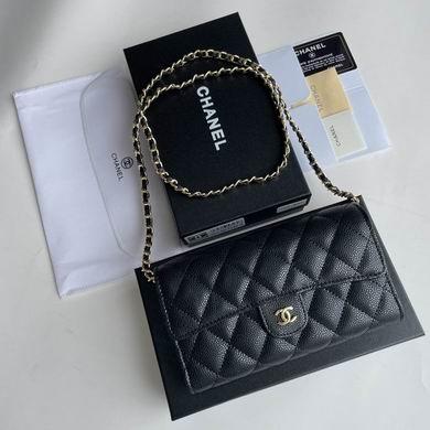 1:1 Chanel Bags A50076 18X10.5X3.5cm YG 2colour