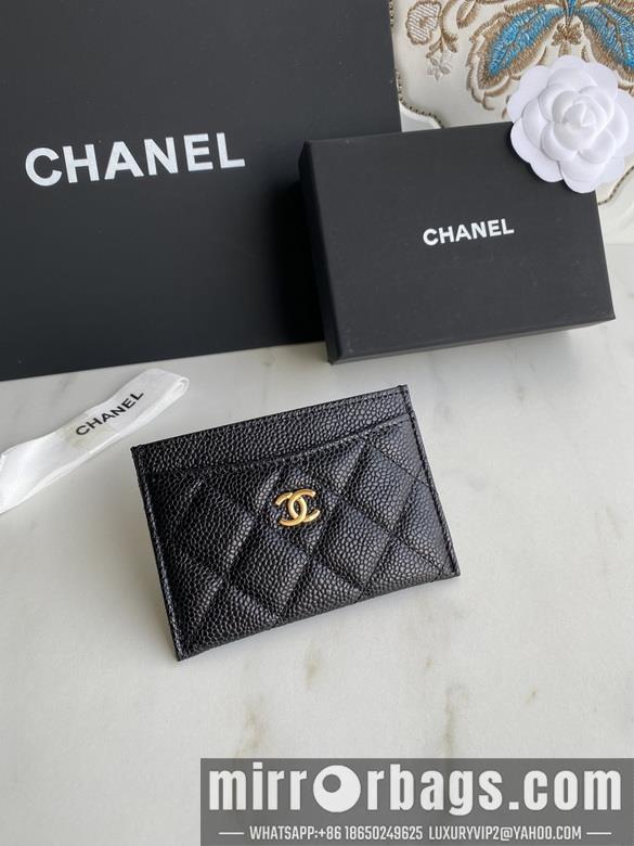 1:1 Chanel Bags AP0213 11X7.5X1cm WO black