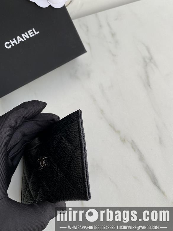 1:1 Chanel Bags AP0213 11X7.5X1cm WO black