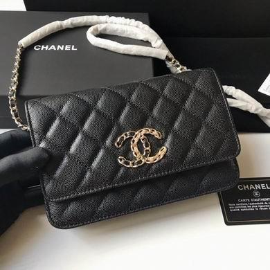 1:1 Chanel Bags 19X12.5X2.5cm 092722 YG 2colour