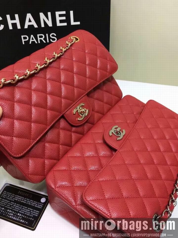 1:1 Chanel Bags 1112鱼子酱牛皮