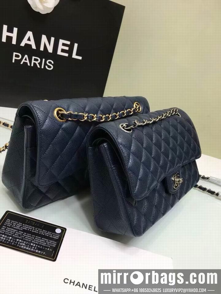 1:1 Chanel Bags 1112鱼子酱牛皮