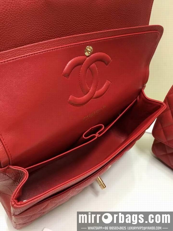 1:1 Chanel Bags 1112鱼子酱牛皮