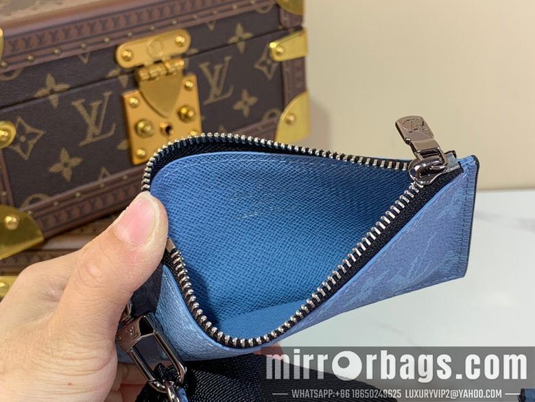 LV Bags Gaston m14114 22x14.5x4.5cm gf