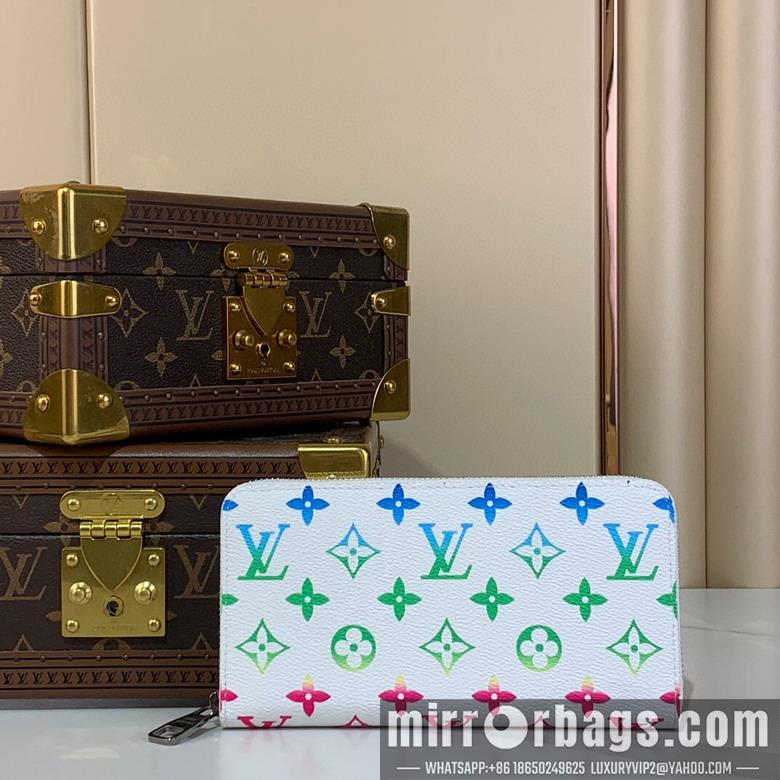 LV Bags Zippy M13908 19.5x10.5x2.5cm gf