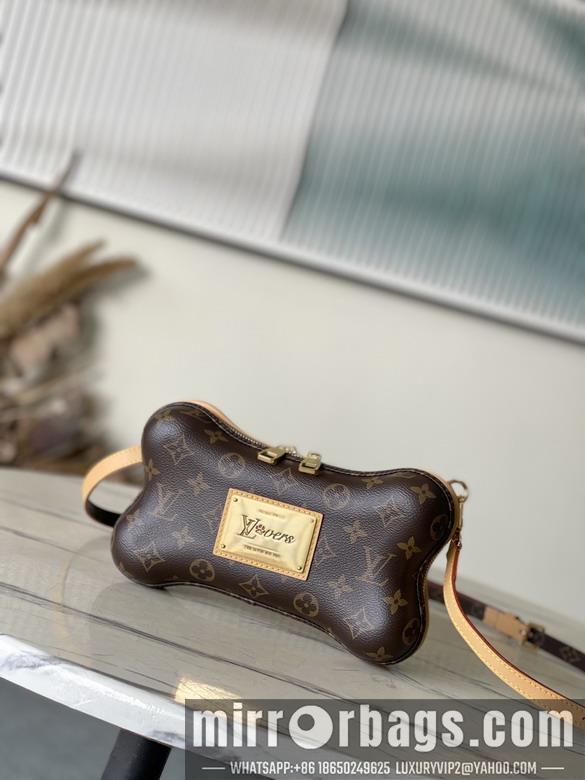 LV Bags Bone M12615 24x14x6cm gf