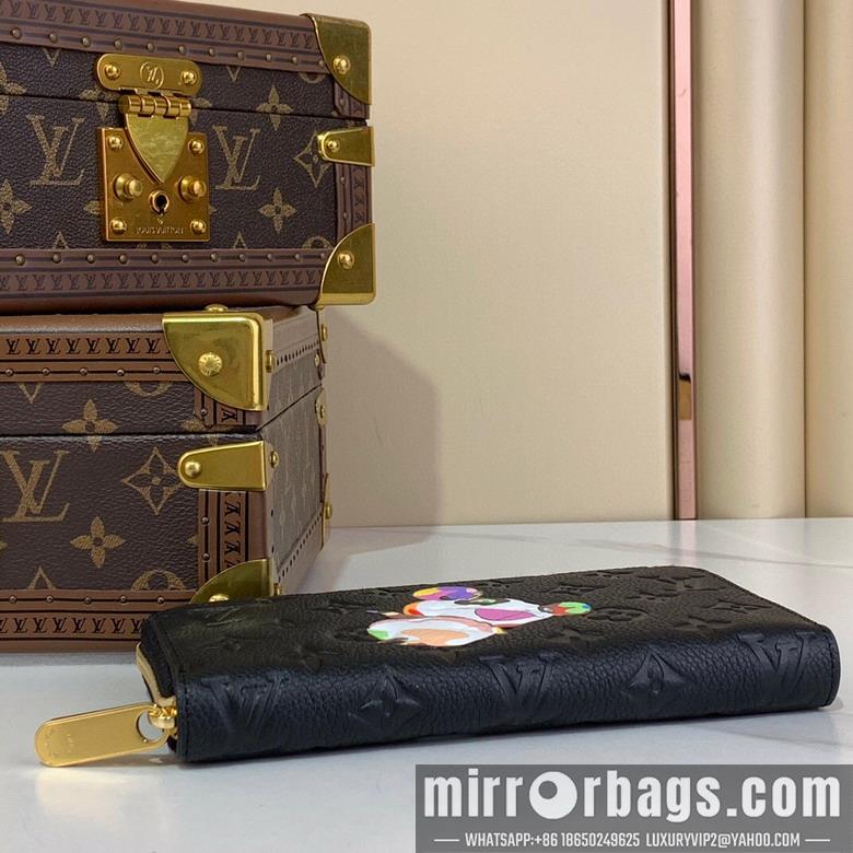 LV Bags Zippy m14160 19.5x10.5x2.5cm gf