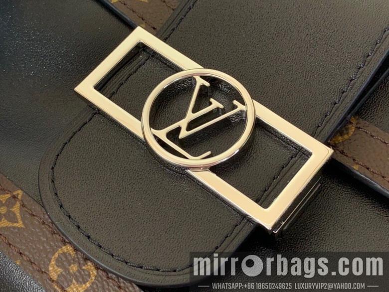 LV Bags Dauphine m13450 17x9x24cm gf