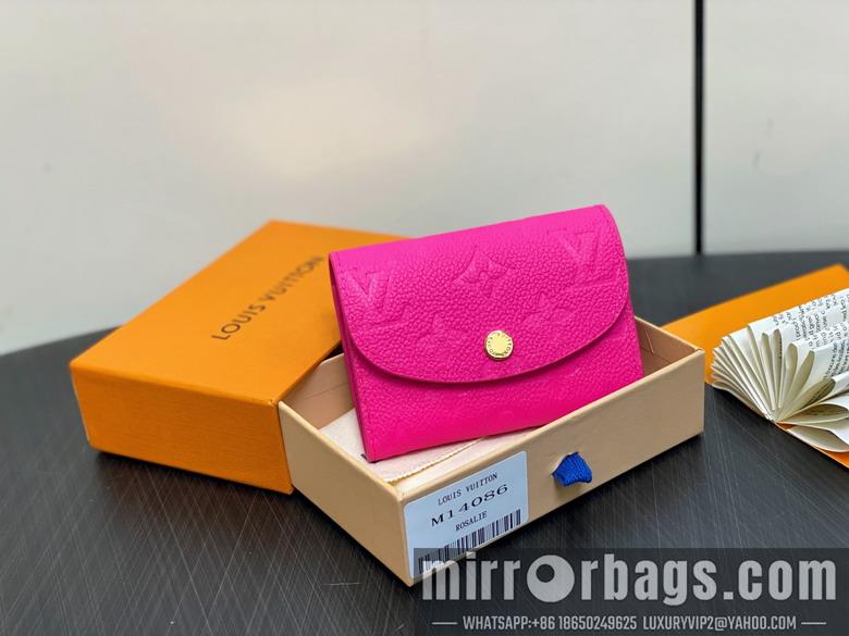 LV Bags Rosalie Coin M14086 11x8x2.5cm gf