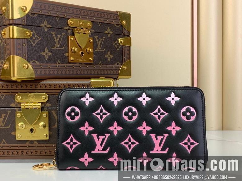 LV Bags Zippy m14096 19.5x10.5x2.5cm gf