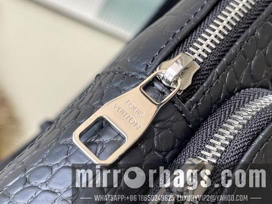 LV Bags Avenue N41720鳄鱼纹黑 蓝20x31x10cm gf