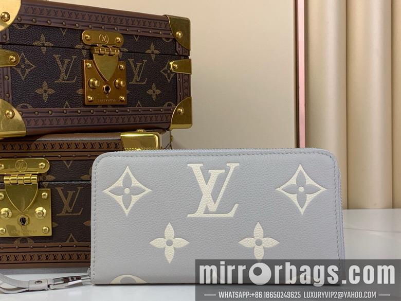 LV Bags Zippy m14228 19.5x10.5x2.5cm gf