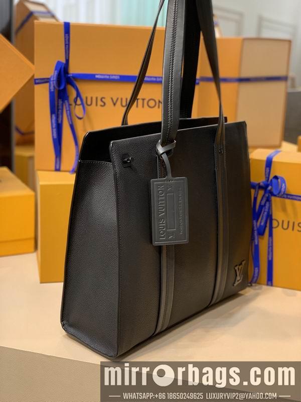 LV Bags Aerogram Tote M57308 黑36.5x34x13cm gf