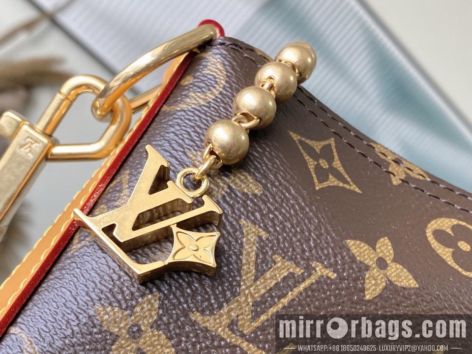 LV Bags Vagabond Hobo M14018 35x12x38cm gf