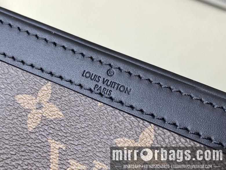 LV Bags Gaston M14036 22x14.5x4.5cm gf