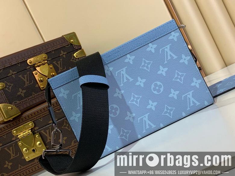 LV Bags Gaston m14114 22x14.5x4.5cm gf