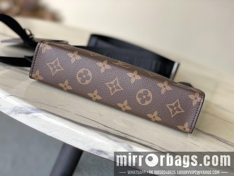 LV Bags Gaston M14036 22x14.5x4.5cm gf